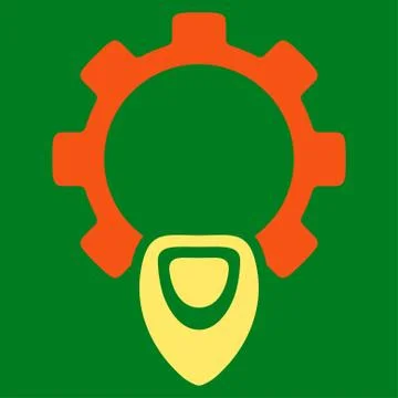 Startup Flat Icon Stock Illustration