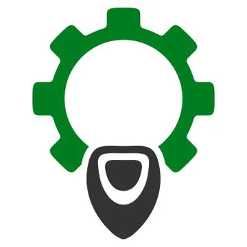 Startup Flat Icon Stock Illustration