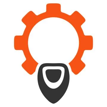 Startup Flat Icon Stock Illustration