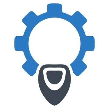 Startup Flat Icon Stock Illustration