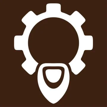 Startup Flat Icon Stock Illustration