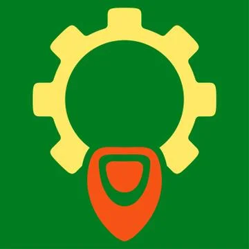Startup Flat Icon Stock Illustration