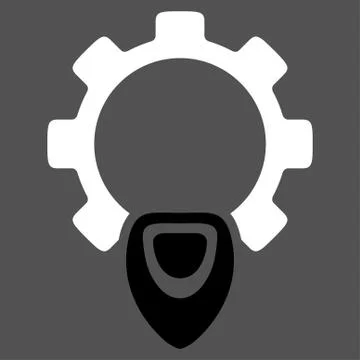 Startup Flat Icon Stock Illustration