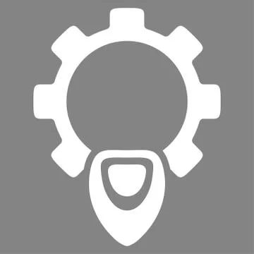 Startup Flat Icon Stock Illustration