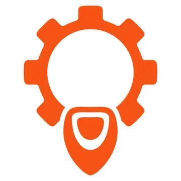 Startup Flat Icon Stock Illustration