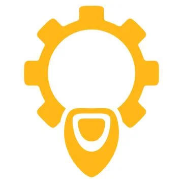 Startup Flat Icon Stock Illustration