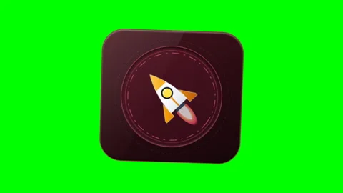 Startup Growth Boost Space Rocket Launching Upward on Green Screen. 스톡 동영상 346369278