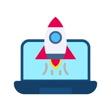 Startup Icon Image. Stock Illustration
