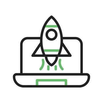Startup Icon Image. Stock Illustration