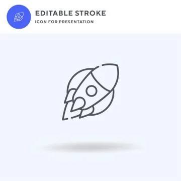 Startup icon vector, filled flat sign, solid pictogram isolated on white, logo Stock Illustration