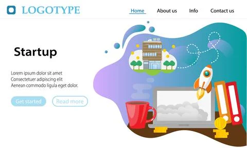 Startup idea Stock Illustration