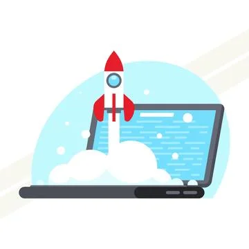 Startup-launch Stock Illustration