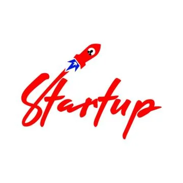 Startup logo Stock Illustration