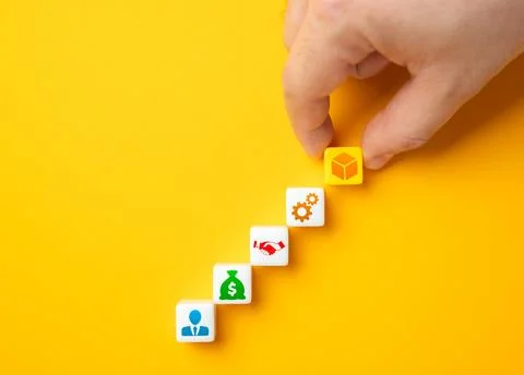 The startup process from idea to product implementation. Search for funding.  스톡 사진