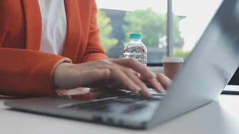 StartUp Programming Team. Website designer working digital tablet dock keyb.. Stock Footage 273382579