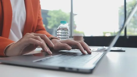 StartUp Programming Team. Website designer working digital tablet dock keyb.. Stock Footage 273382704