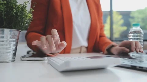 StartUp Programming Team. Website designer working digital tablet dock keyb.. Stock Footage 273382752