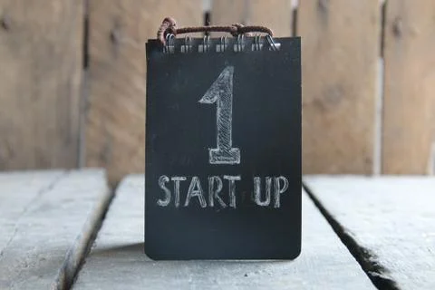 Startup project concept Stock Photos