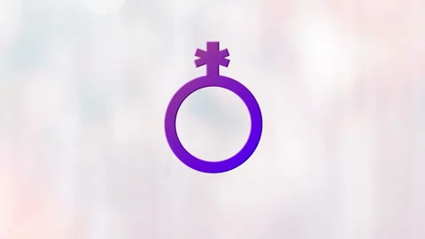 On startup purple arc rotating into circle then handle pivoting into star emblem Vidéo 314183357