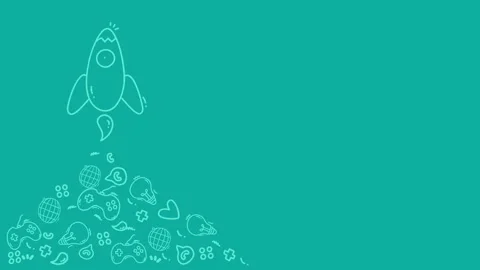 Startup rocket launch innovation technology creative ideas gaming Stock Footage 326913726