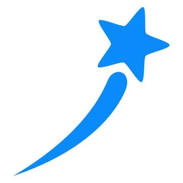 Startup Star Vector Icon Flat Illustration Illustrazione stock