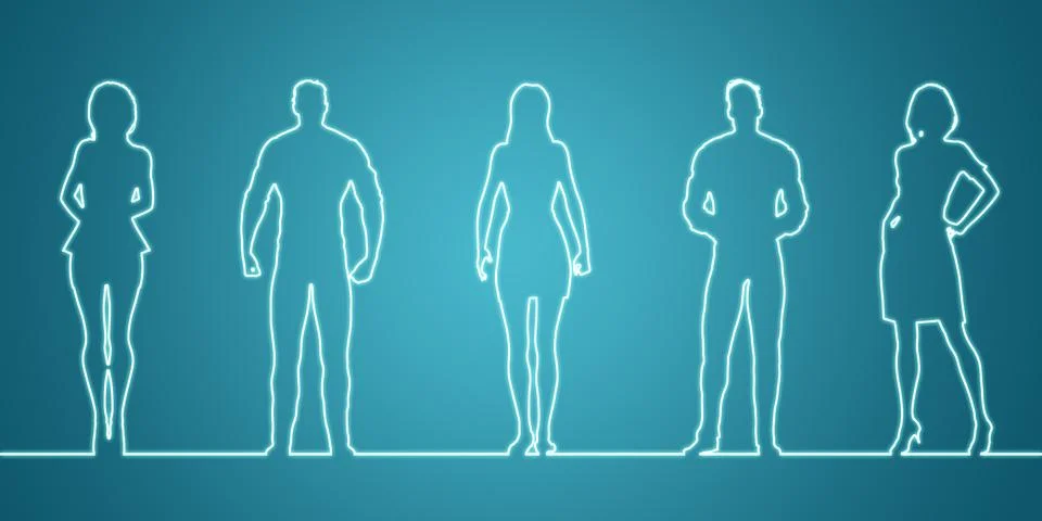 Startup Team Stock Illustration