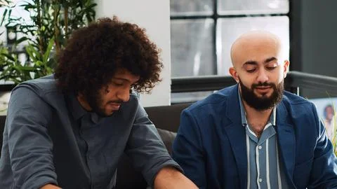 Startup team planning development Foto stock