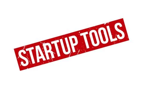 Startup Tools Rubber Stamp Seal Vector Stock Illustration