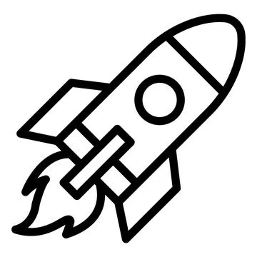 Startup Vector Icon Design Illustration Stock Illustration