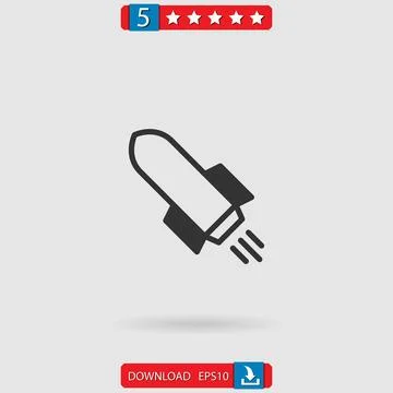 Startup vector icon Stock Illustration