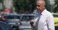 Starved Businessman Eating Delicious Burger Fast Food Unhealthy Meal Car Traffic 4k or 4k+ Resolution