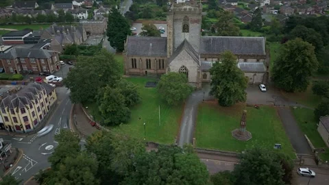 St.Asaph City Hyperlapse Stock Footage 285327842
