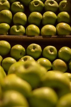 Stashed Apples Stock Photos