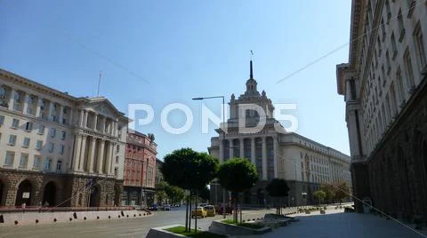 State Buildings , sofia Stock Photos