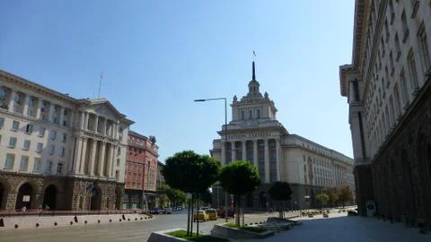 State Buildings , sofia Stock Photos
