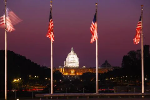 State Capitol building in Washington, DC Stock Photos