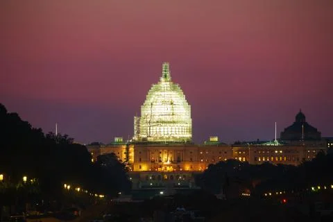 State Capitol building in Washington, DC Stock Photos