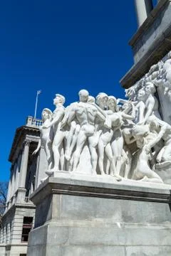 State Capitol Sculpture Stock Photos