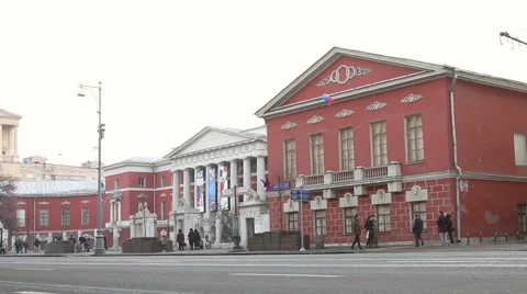 The State Central Museum of Contemporary History of Russia Stock Footage 47014083