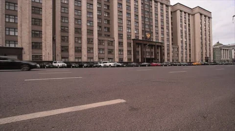 State Duma of the Russian Federation Stock Footage 64580374