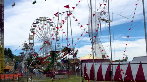 State fair rides 動画素材 210540153