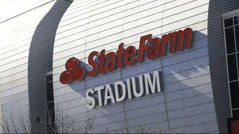 State Farm Stadium Close-up Stock Footage 232261624