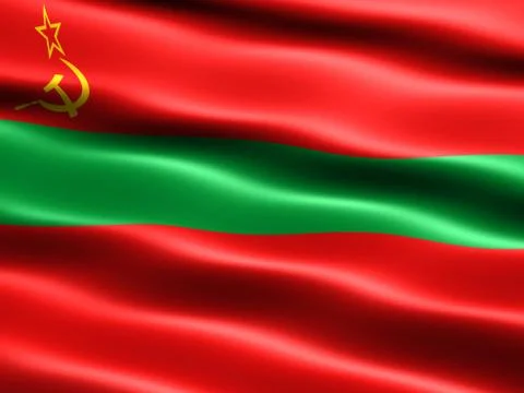 State flag of transnistria Иллюстрация