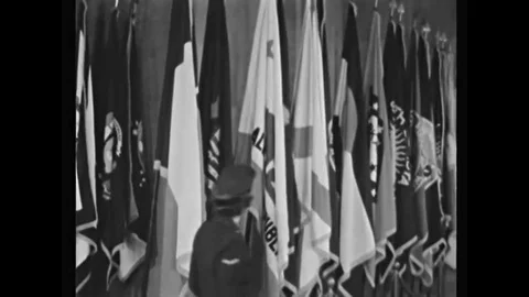 State flags, the Resolution of Independence, the Articles of Confederation and a Stock Footage 147391385