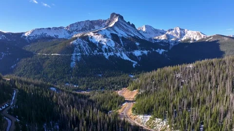 State Forest State Park 03 | Never Summer Mountains | Rockies, CO | 4k Drone Video stock 259859557