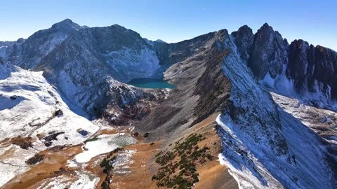 State Forest State Park American Lakes 06 | Rocky Mountains Wilderness | Drone Stock Footage 293244380