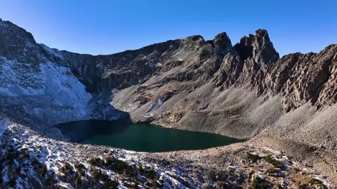 State Forest State Park American Lakes 03 | Rocky Mountains Wilderness | Drone Stock Footage 293244409