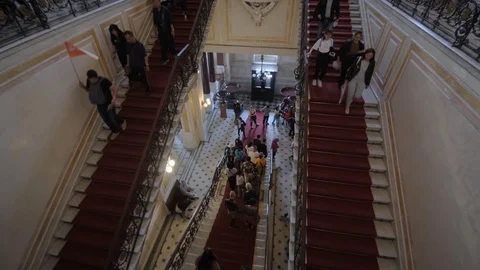State Hermitage Museum, interior. Stock Footage 115480268