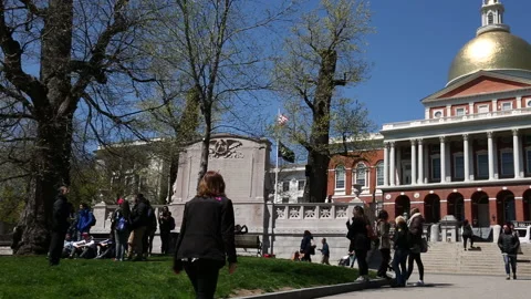 STATE HOUSE PAN Video stock 178602682