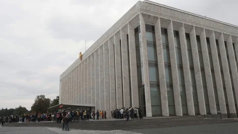 The State Kremlin Palace Stock Footage 114814668